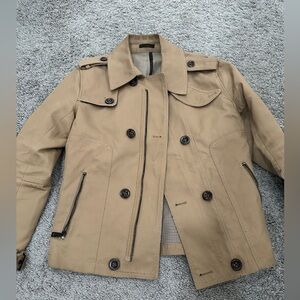 Black Tag by Zara Men khaki utility jacket size M